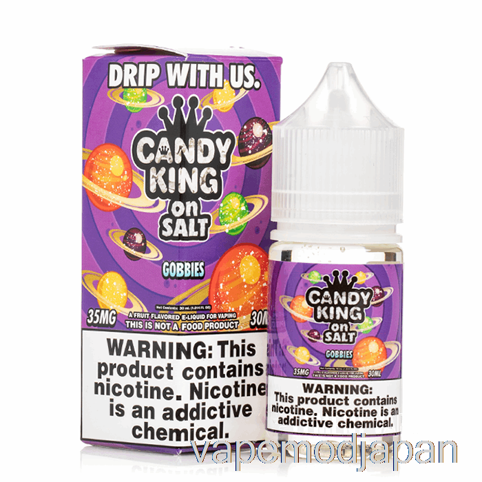 VAPE MOD GOBBIES - キャンディーキングソルト - 30ml 35mg